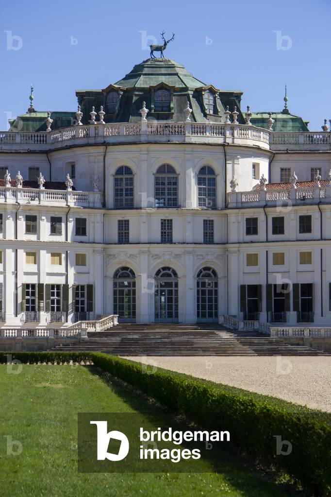 Outdoor spaces, Hunting Hall of Stupinigi, Nichelino, Turin, Piedmont, Italy (photo)