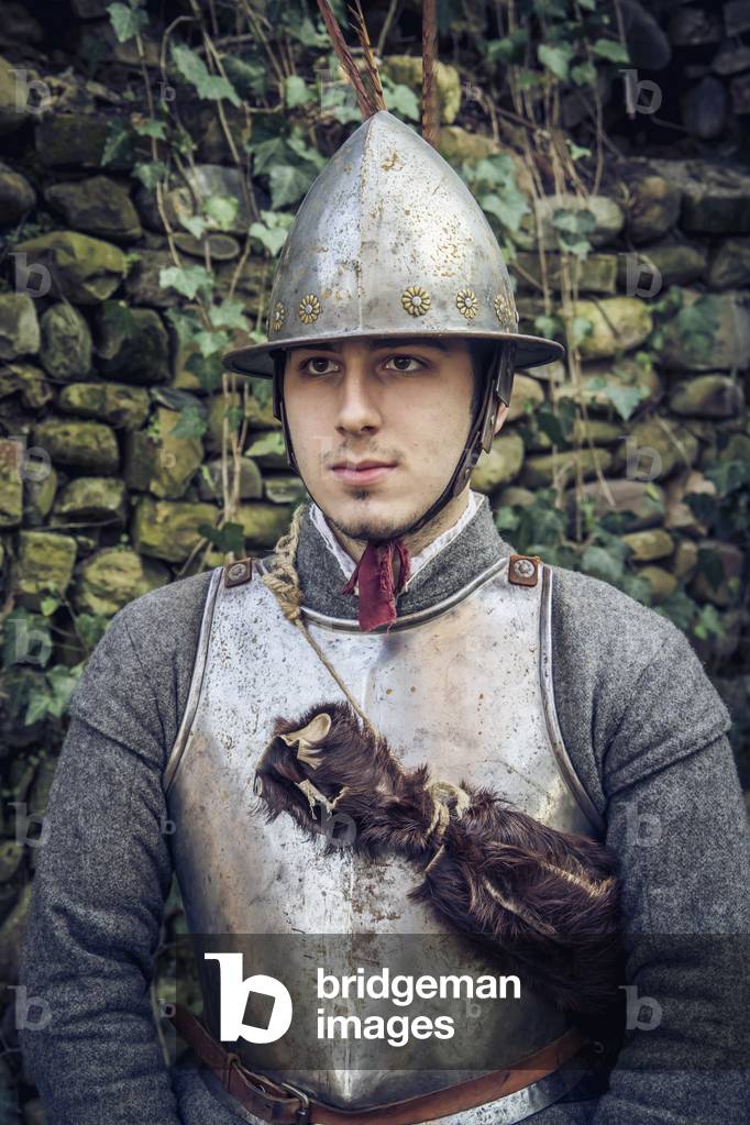 Portrait of pikekeepers, Thirty Years Wars: armies operating in Italy, Novi Ligure, Piedmont, Italy (photo)