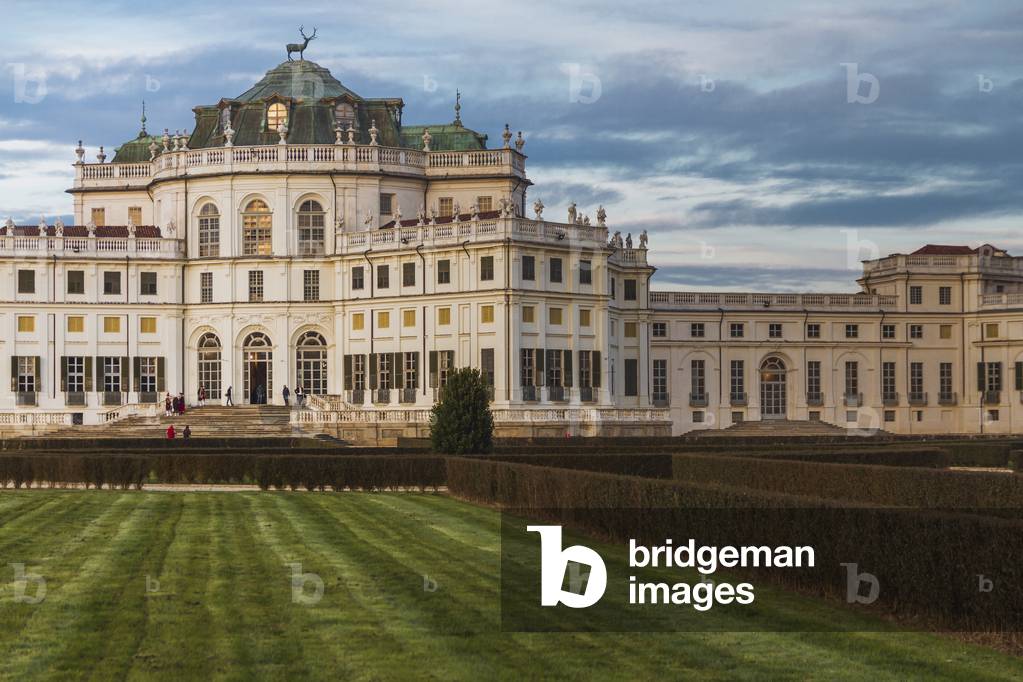 Outdoor spaces, Hunting Hall of Stupinigi, Nichelino, Turin, Piedmont, Italy (photo)