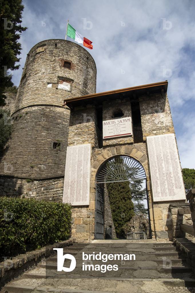 la Rocca, Bergamo, Italy (photo)