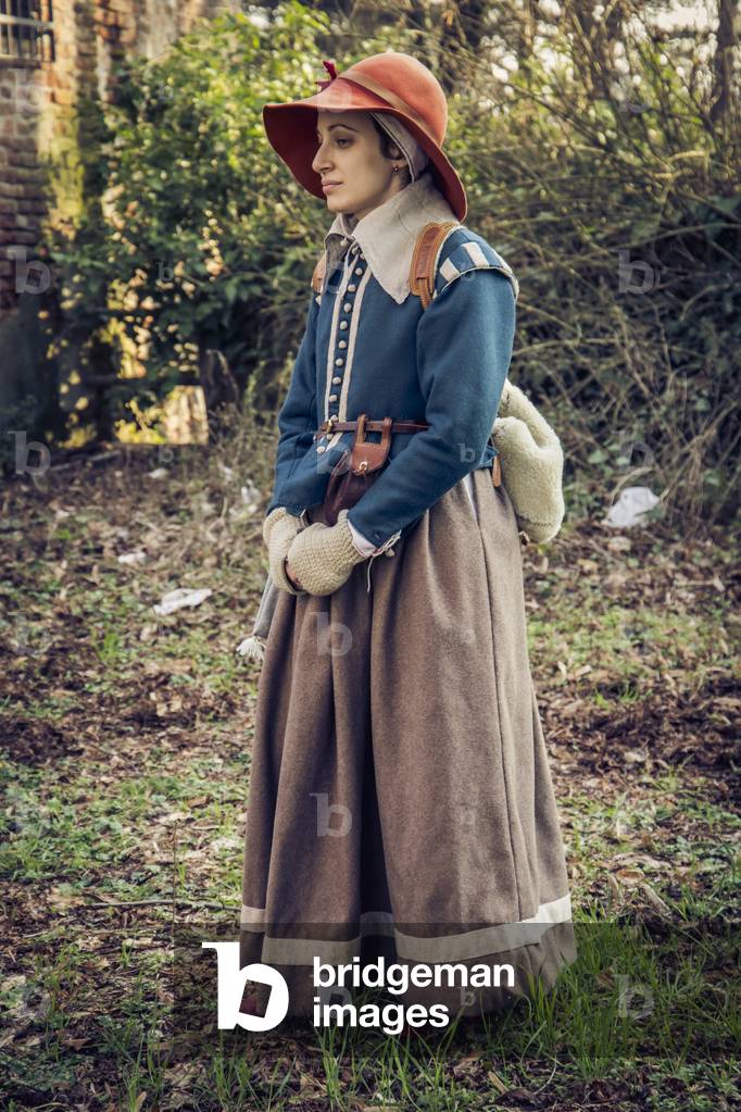 Portrait of food after troops, Thirty Years Wars: armies operating in Italy, Novi Ligure, Piedmont, Italy (photo)