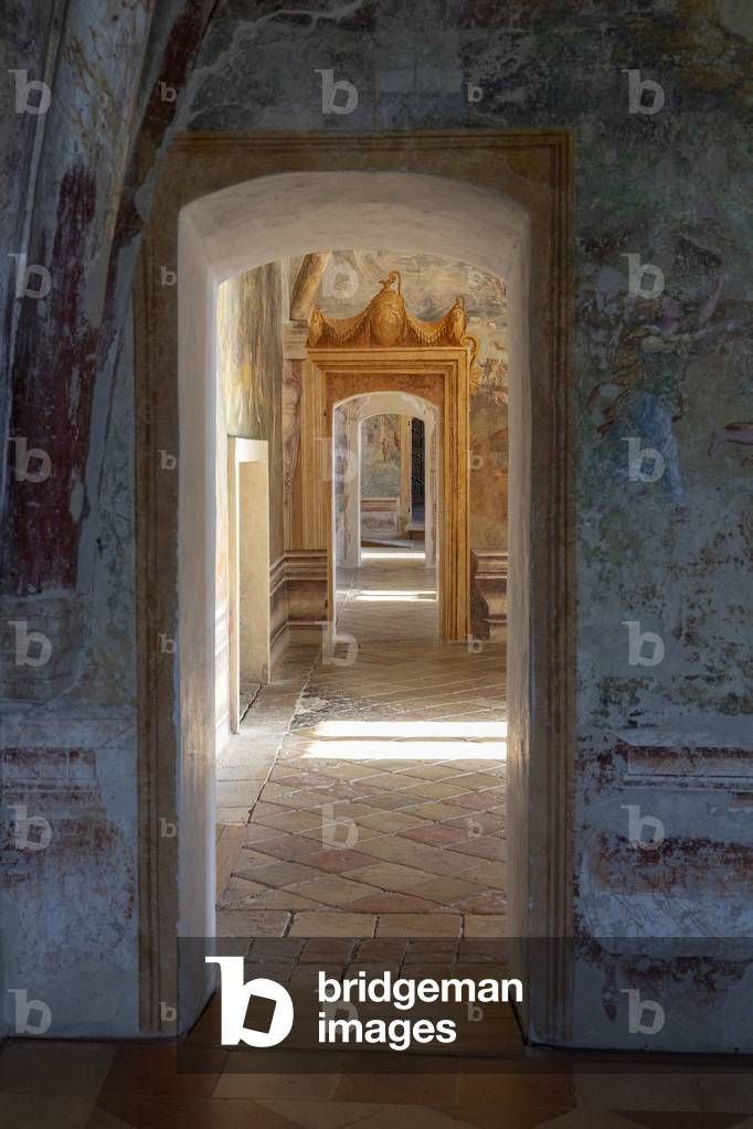 Castello di Torrechiara, Sala della Sera, Parma, Emilia Romagna, Italy, 2020 (photo)