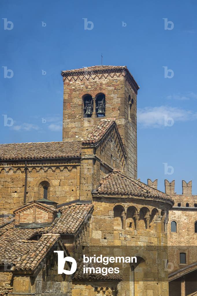 Collegiata, Castell'Arquato, Piacenza, Emilia Romagna, Italy, 2020 (photo)