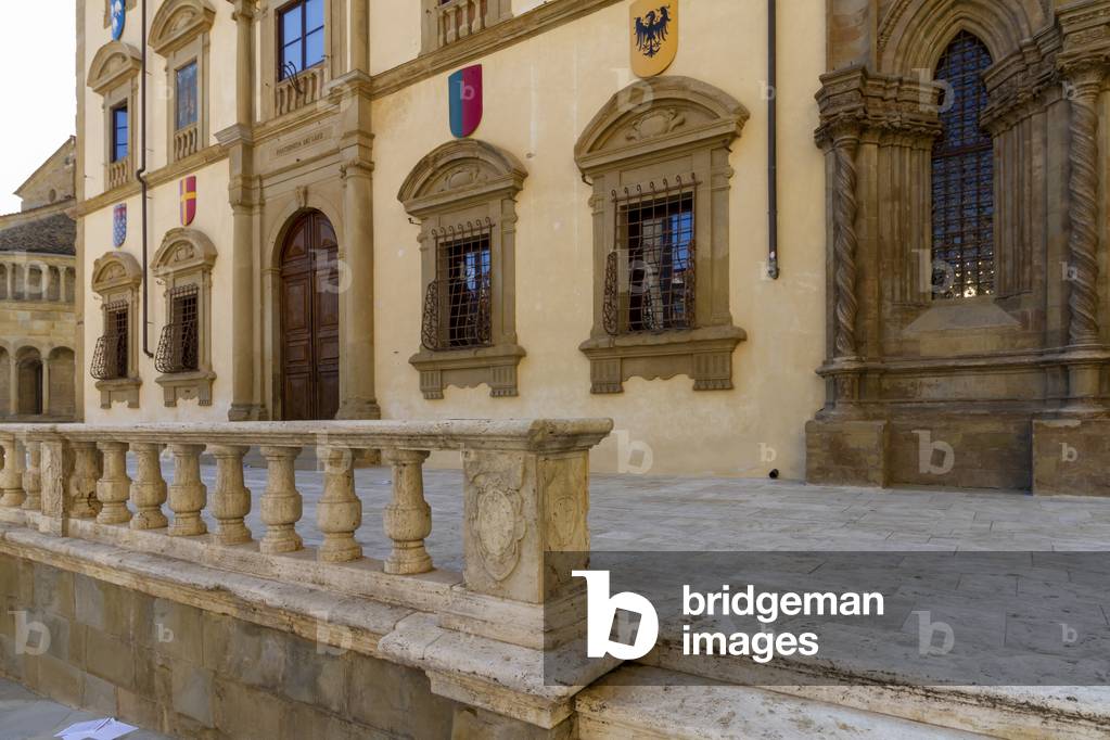 Palace of the Fraternity of the Laity, Arezzo, Tuscany, Italy (photo)