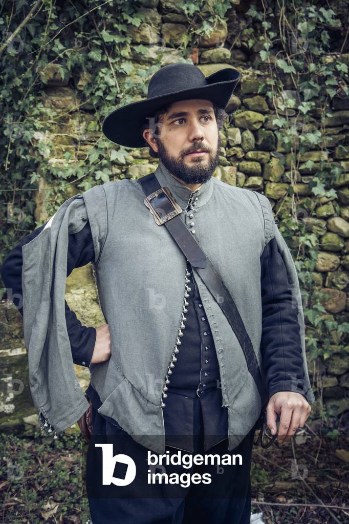 Portrait of Achibugere, Thirty Years Wars: Armies operating in Italy, Novi Ligure, Piedmont, Italy (photo)