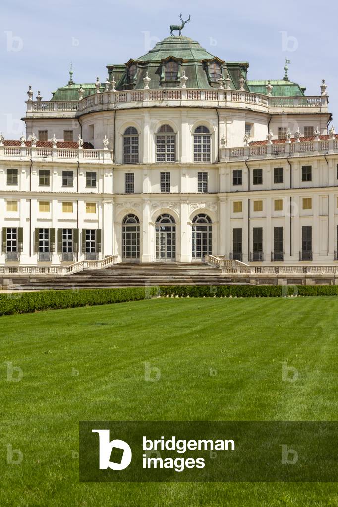 Outdoor spaces, Hunting Hall of Stupinigi, Nichelino, Turin, Piedmont, Italy (photo)