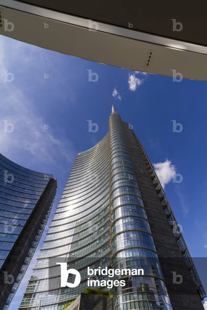 Piazza Gae Aulenti, Milan, Lombardy, Italy