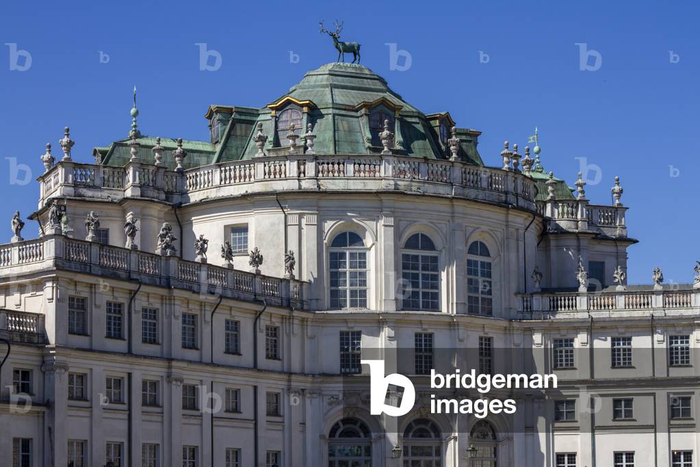 Outdoor spaces, Hunting Hall of Stupinigi, Nichelino, Turin, Piedmont, Italy (photo)