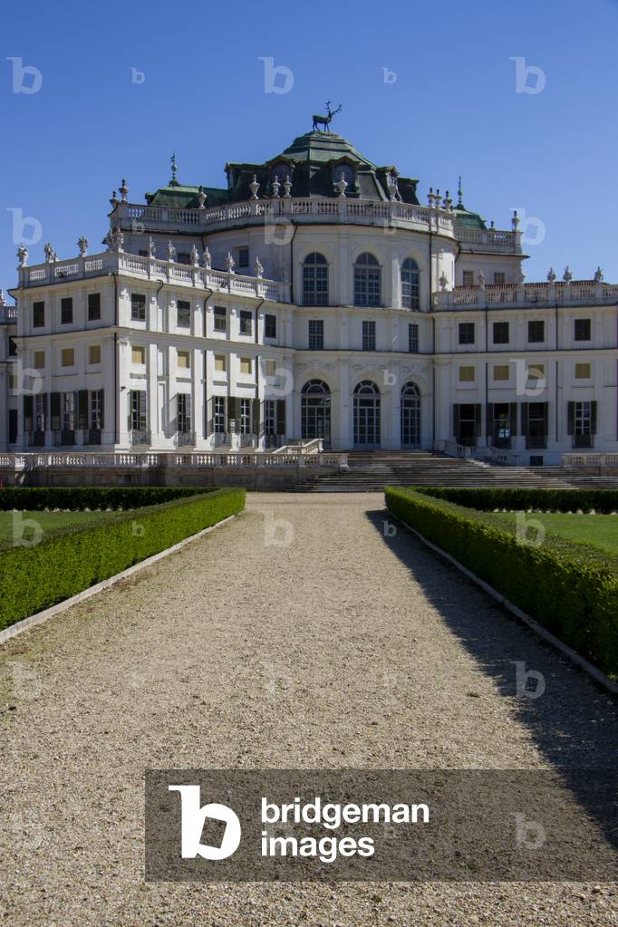 Outdoor spaces, Hunting Hall of Stupinigi, Nichelino, Turin, Piedmont, Italy (photo)