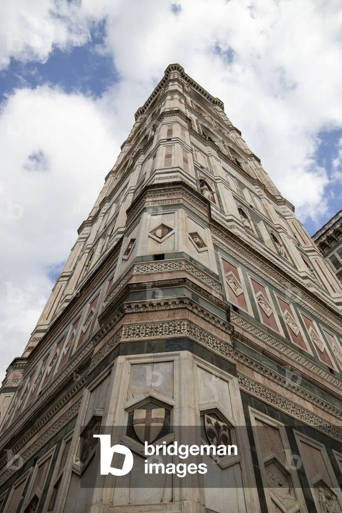 Giotto bell tower, Florence, Tuscany, Italy, 2020 (photo)