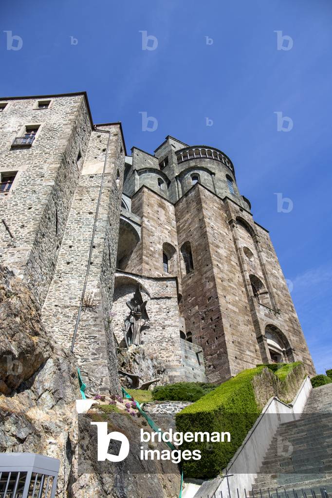 Abbey, St. Michael's Sacra, Turin, Italy, 2020 (photo)