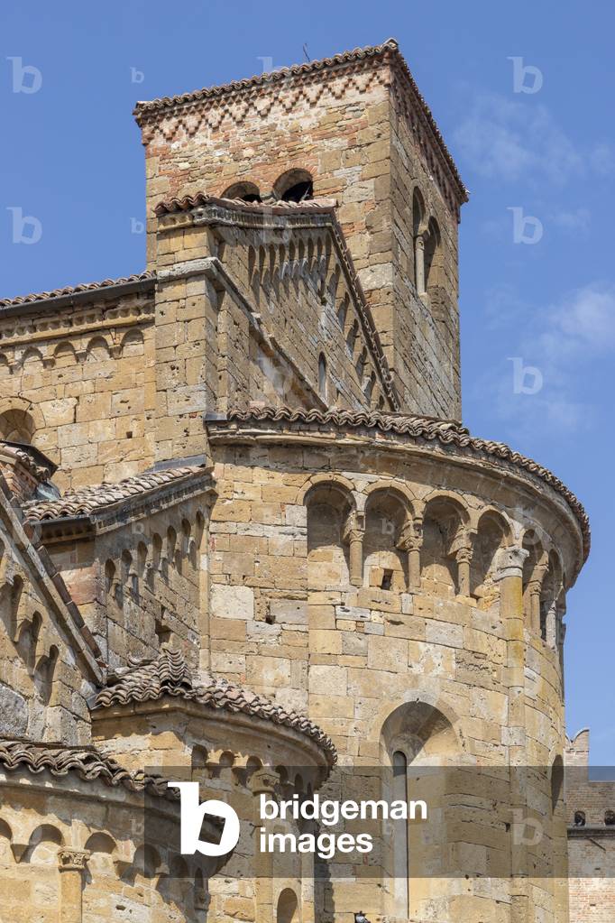 Collegiata, Castell'Arquato, Piacenza, Emilia Romagna, Italy, 2020 (photo)