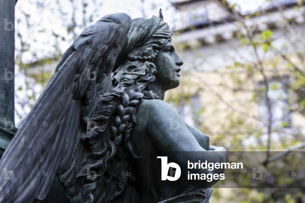 Monument to Maximilian of Austria. The work of the sculptor Johann Schilling, was inaugurated on April 3, 1875, Trieste, Friuli Venezia Giulia, Italy (photo)