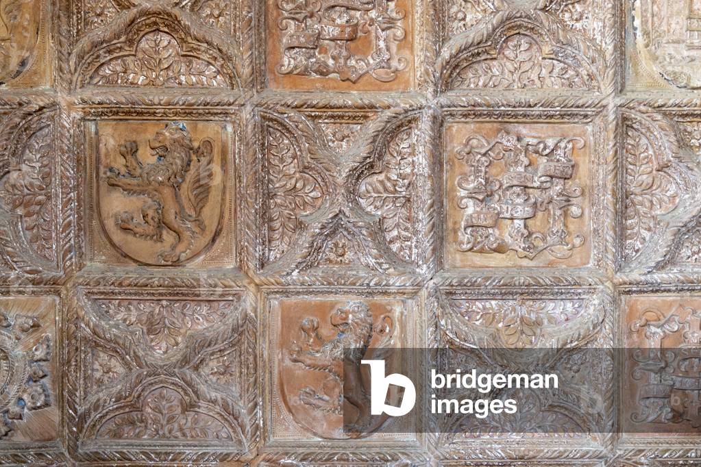 Castello di Torrechiara, Camera d'Oro, Parma, Emilia Romagna, Italy, 2020 (photo)