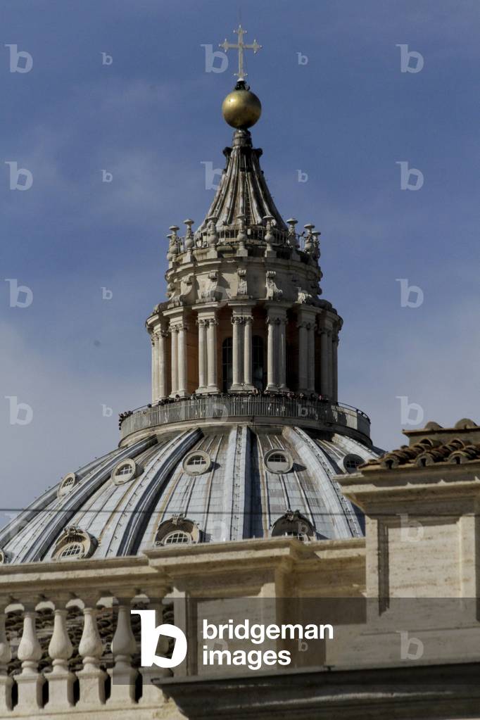 Dome St. Peter's Basilica, Rome, Italy (photo)