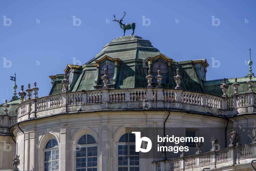 Outdoor spaces, Hunting Hall of Stupinigi, Nichelino, Turin, Piedmont, Italy (photo)