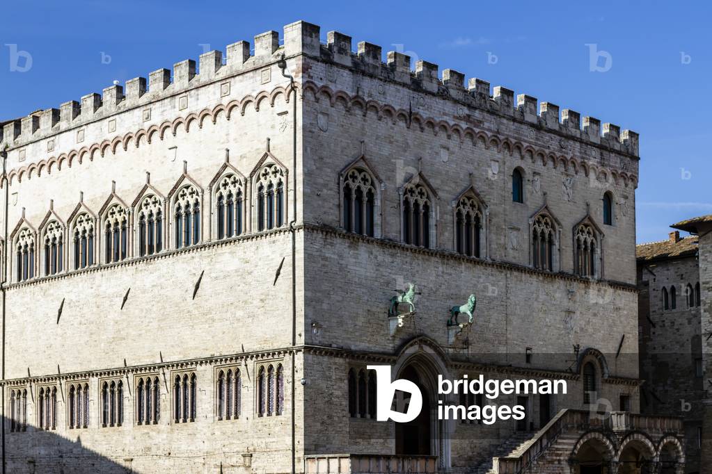 Piazza IV Novembre Palazzo dei Priori, Perugia, Italy (photo)