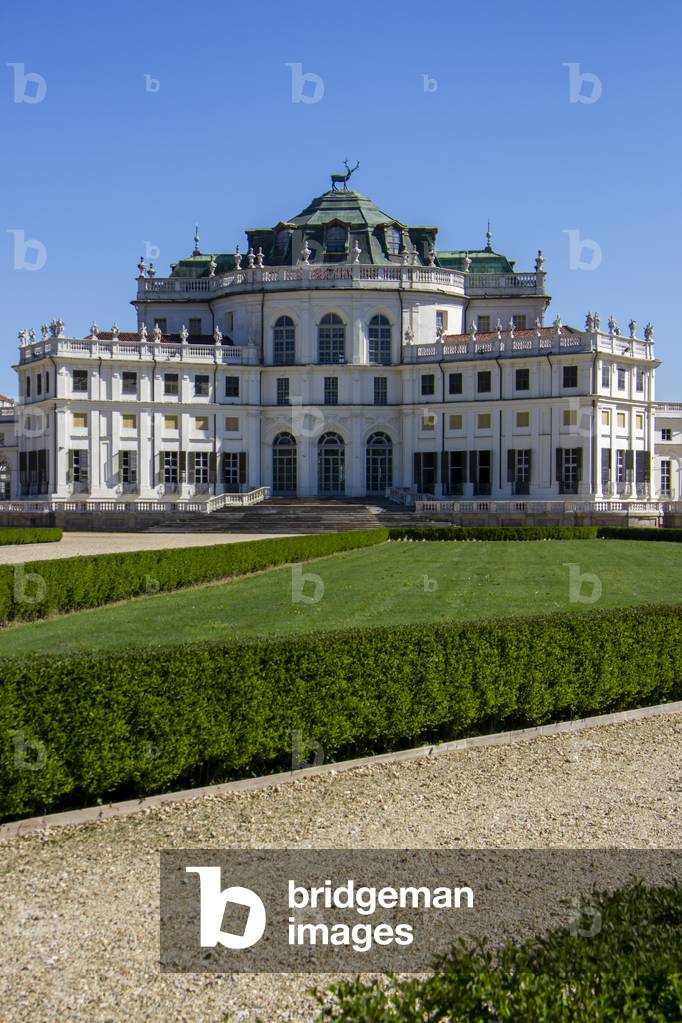 Outdoor spaces, Hunting Hall of Stupinigi, Nichelino, Turin, Piedmont, Italy (photo)
