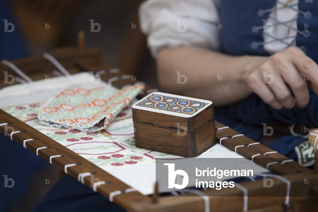Civil and military customs and customs: Work on the chassis., Castel Beseno, Trento, Italy (photo)