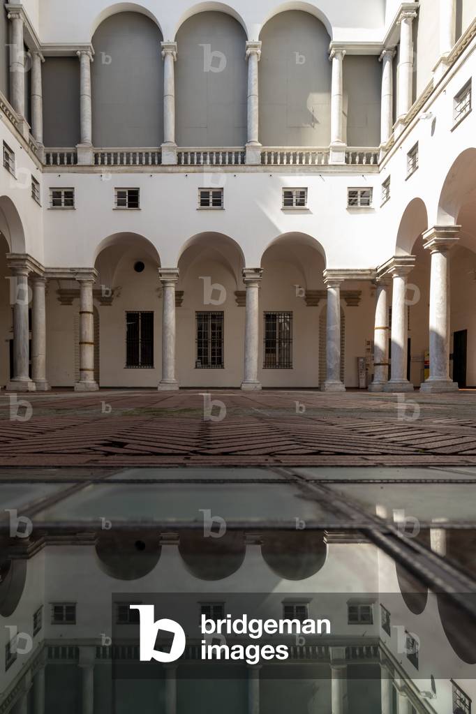 Palazzo Ducale, Il cortile maggiore, Genoa, Italy, 2020 (photo)