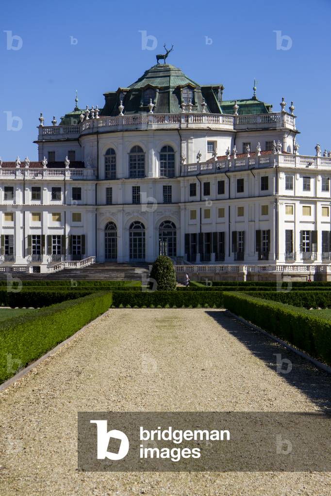 Outdoor spaces, Hunting Hall of Stupinigi, Nichelino, Turin, Piedmont, Italy (photo)