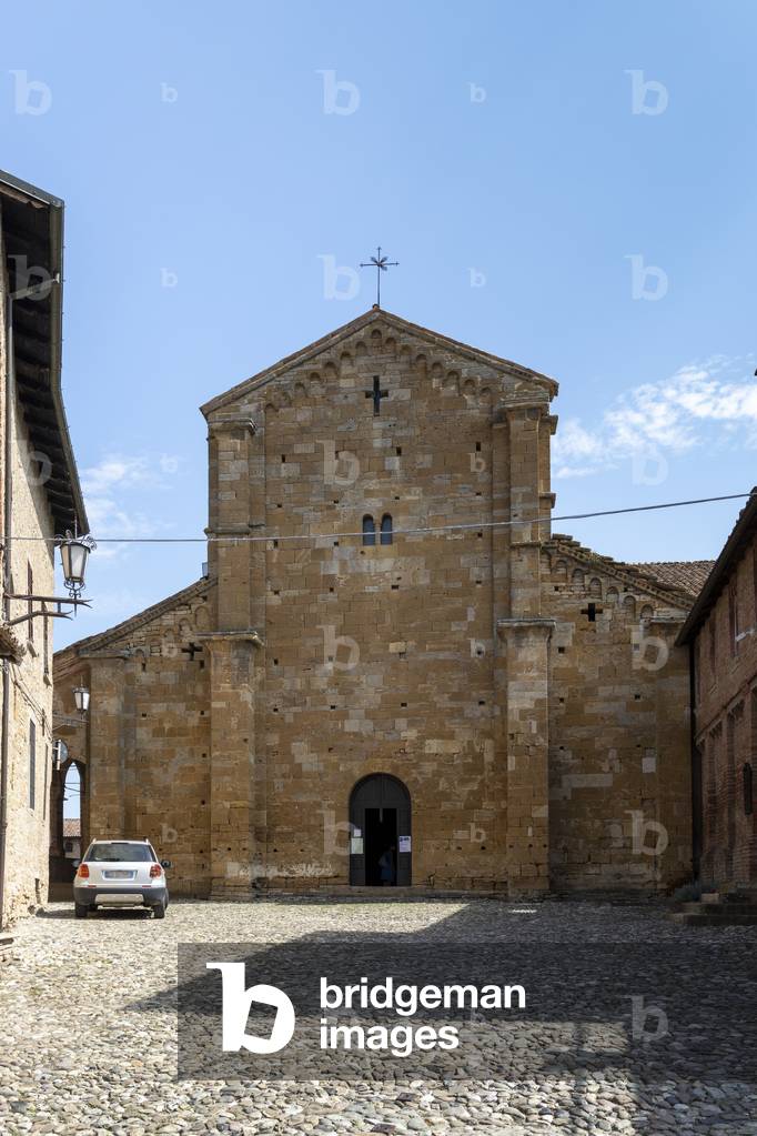 Collegiata, Castell'Arquato, Piacenza, Emilia Romagna, Italy, 2020 (photo)