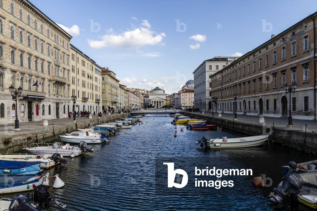 Borgo Teresiano and Grand Canal, Trieste, Friuli Venezia Giulia, Italy (photo)