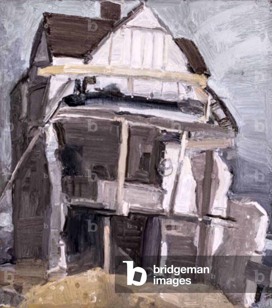 After Cotman, 2015 (oil on panel)