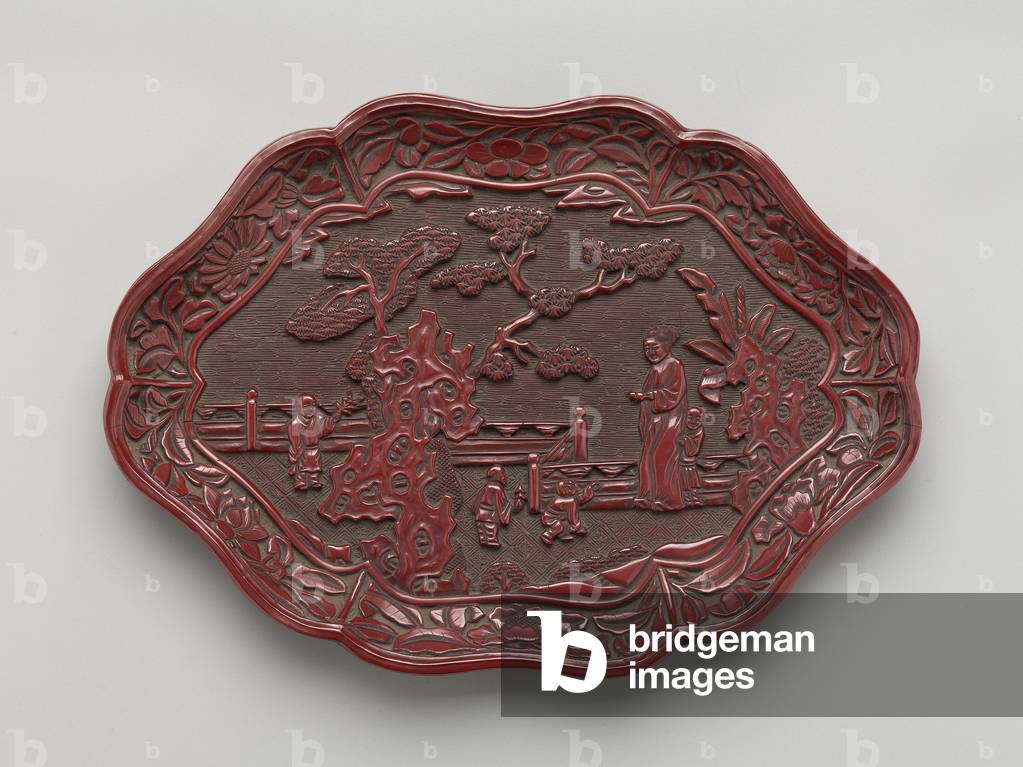 Dish, 15th - 16th century (lacquer)