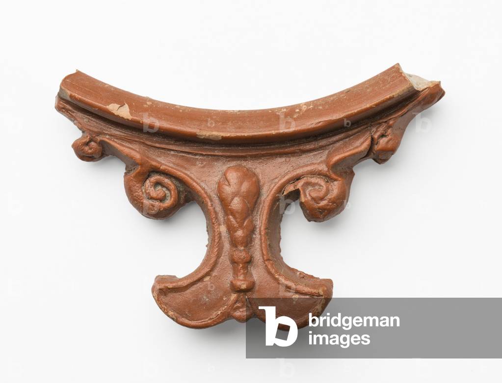 Handle of patera (ceramic)