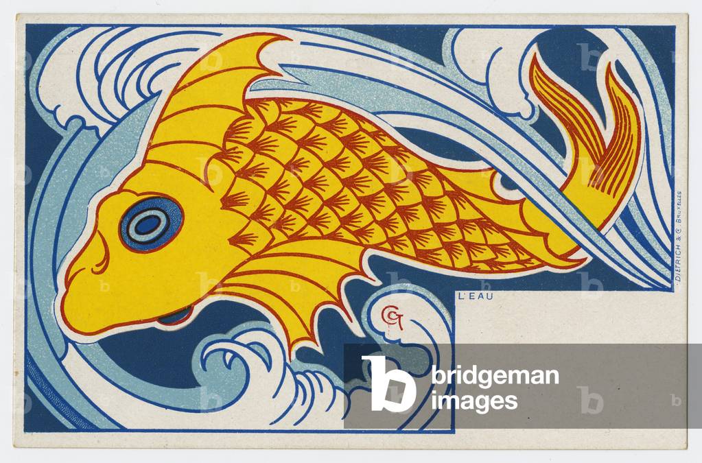 Water, 1898 (colour litho)