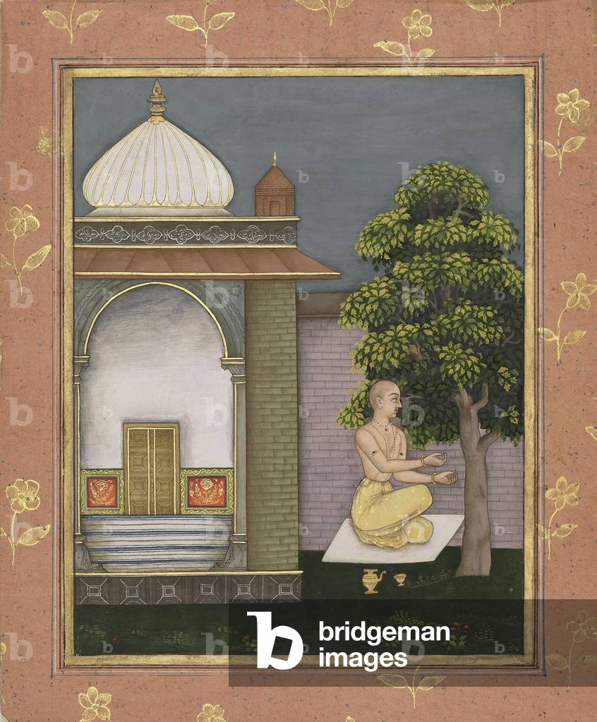Bangal Ragini, from Bikamer, Rajasthan, 1694 (opaque w/c & gold on paper)