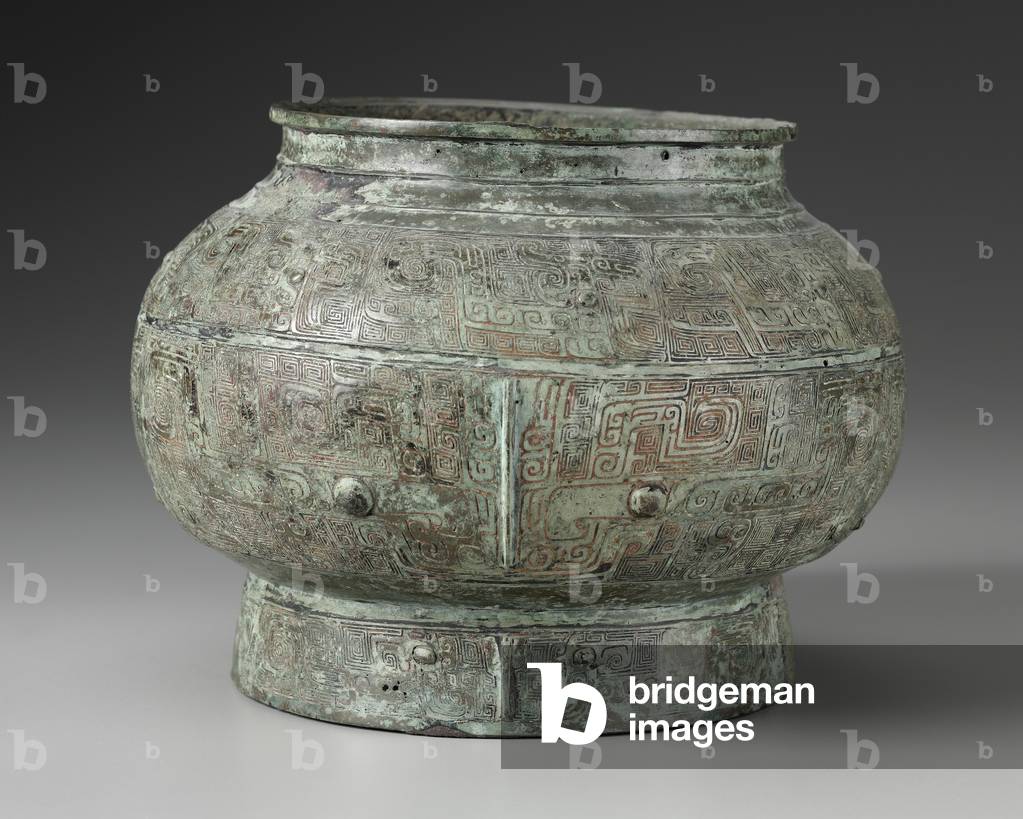 Ritual wine vessel (Pou), 11th century BC (bronze)