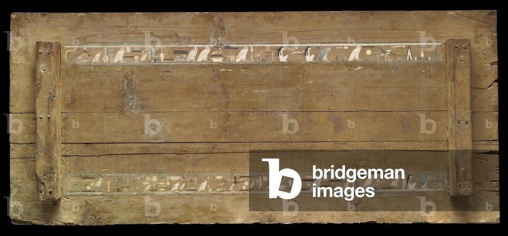 Interior of the lid of the outer coffin of Djehutynakht (cedar)