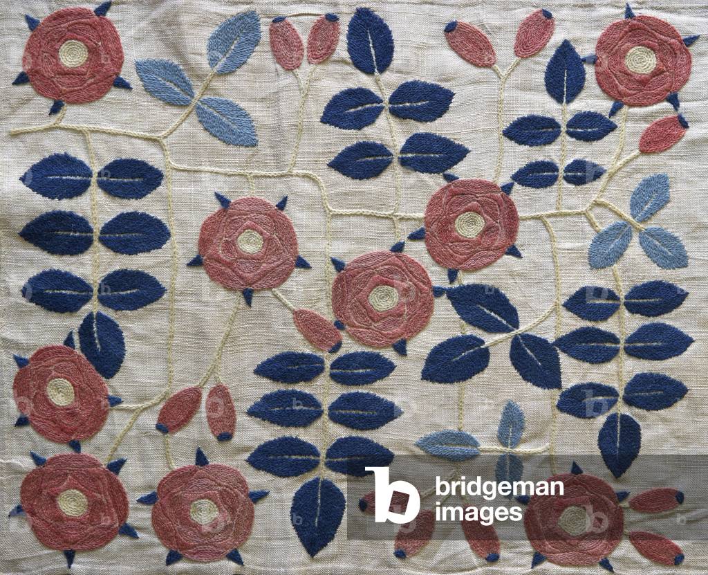 Runner in wool on linen, private house, Grantchester, Cambridgeshire, UK, 2014 (photo)
