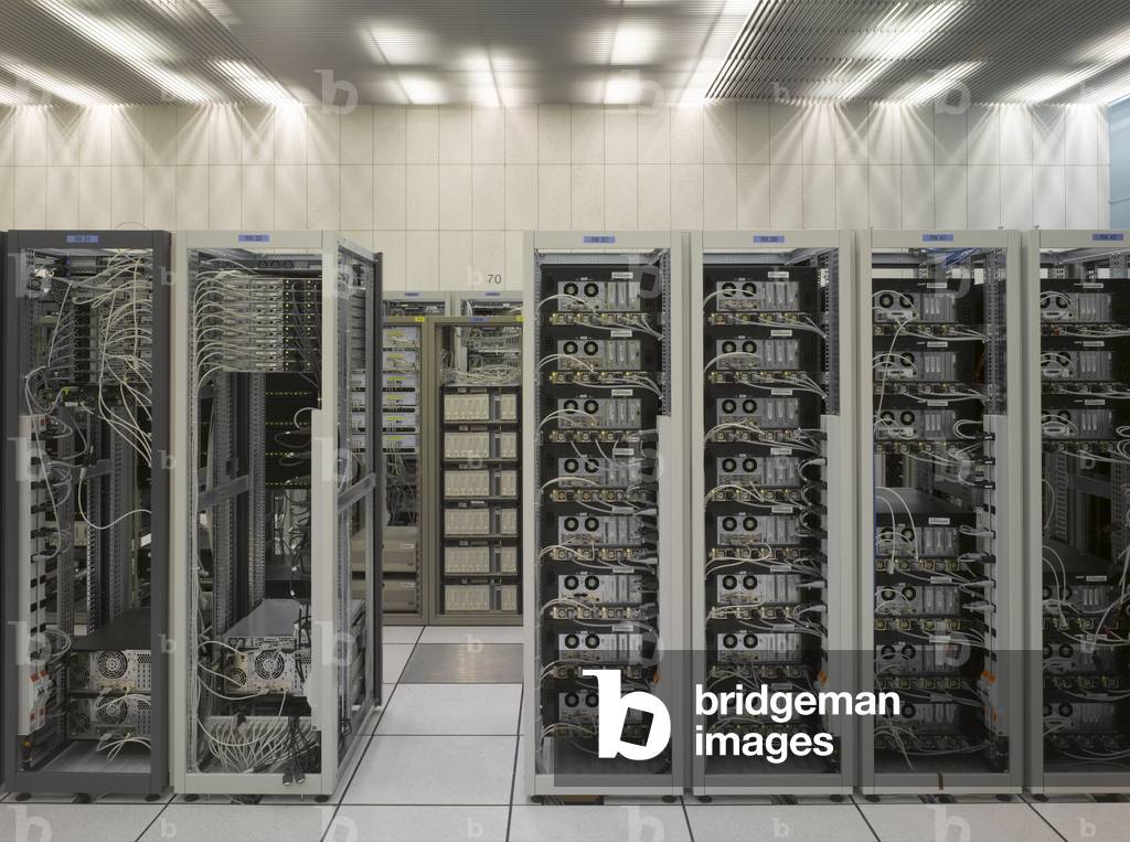 Computer Farm, European Organization for Nuclear Research, Geneva, Switzerland (photo)