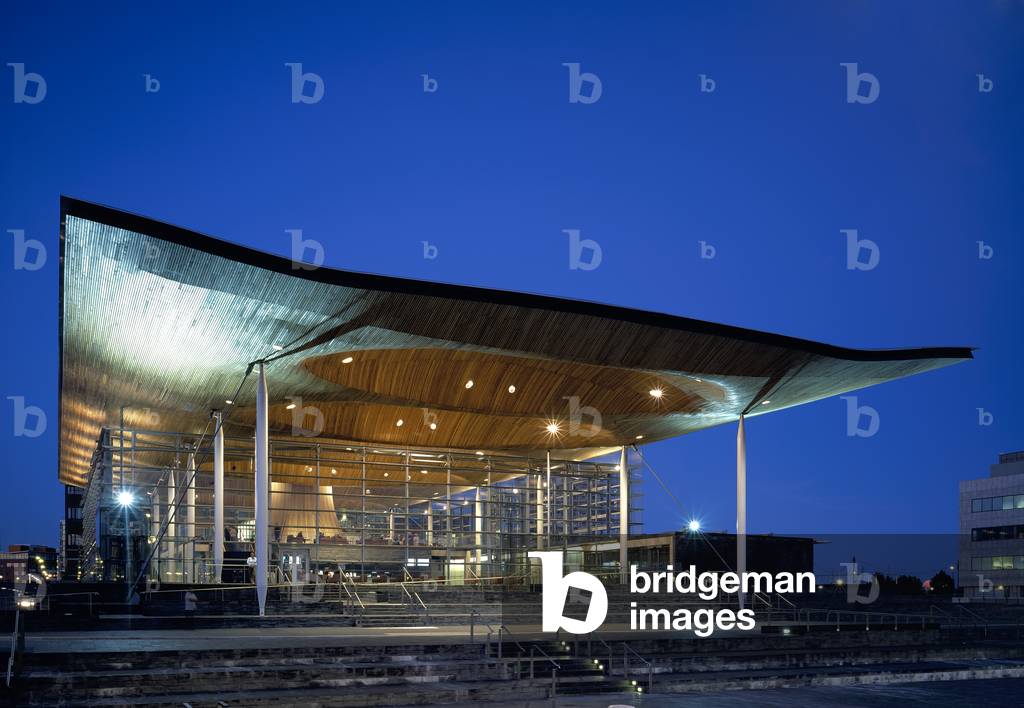 The Welsh Assembly, Cardiff, Wales, UK (photo)