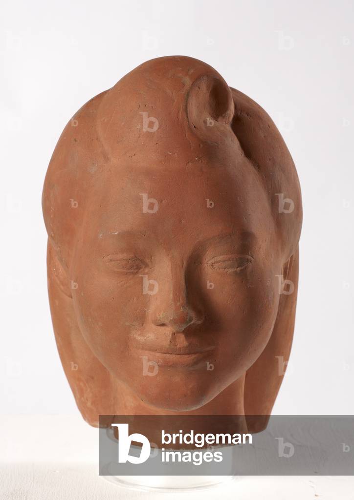 Chinese Girl (Head of a Girl), 1946 (terracotta)