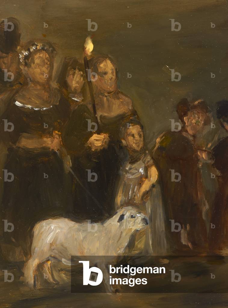 The Paschal Lamb, 1990 (oil on board)