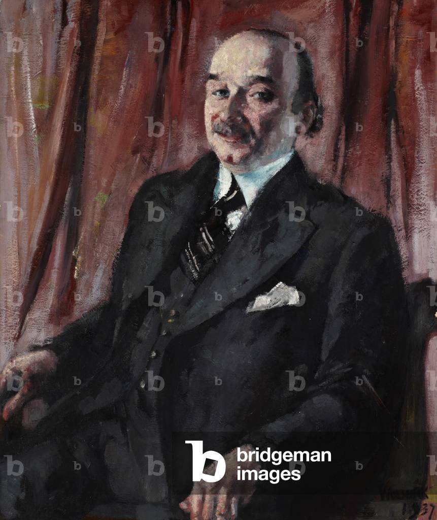 Portrait of J. Seres, 1937 (oil on canvas)