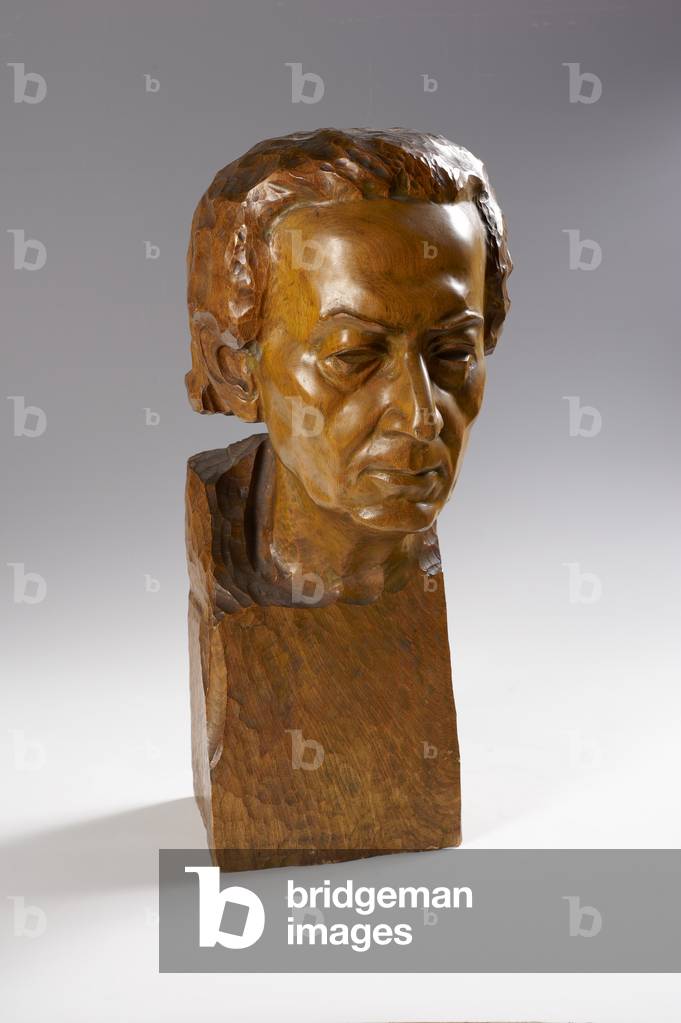 Portrait of Alfred Wolmark, 1939 (wood)