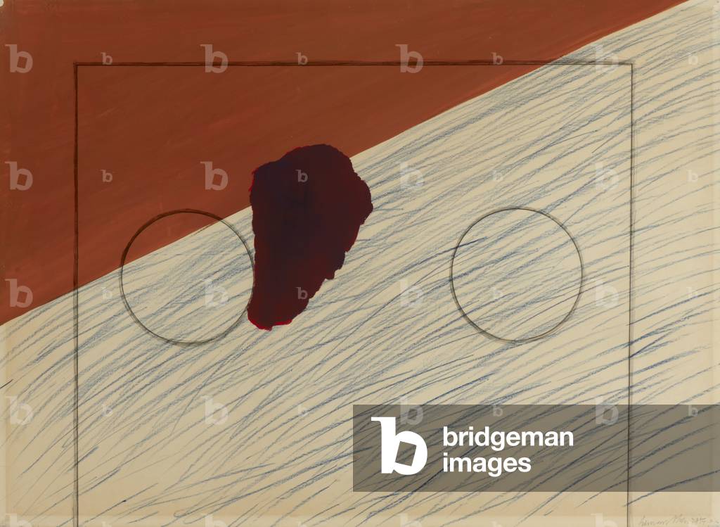 Untitled (I), 1959 (pencil & acrylic on paper)