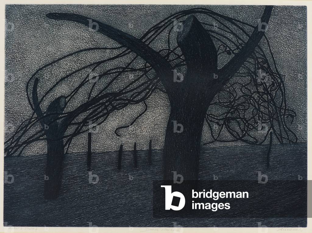 Dance Macabre, 1991 (etching)