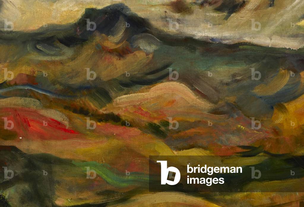 Judaen Hills, 1948 (oil on canvas)