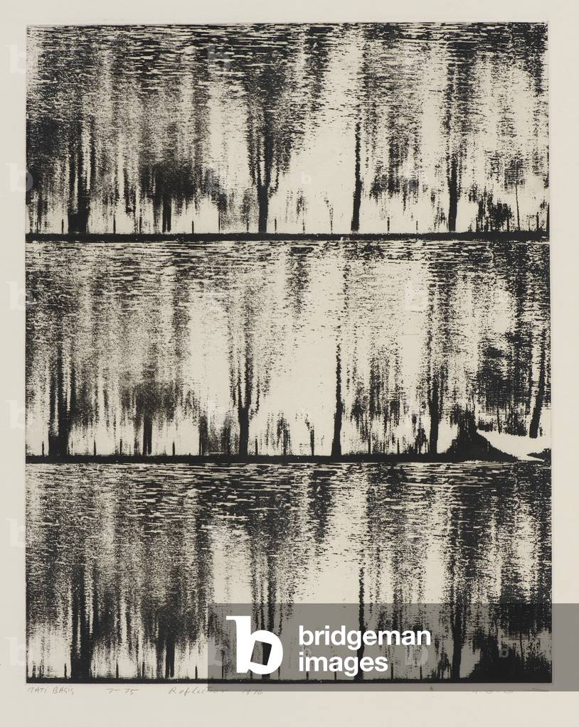 Reflection, 1976 (etching on paper)