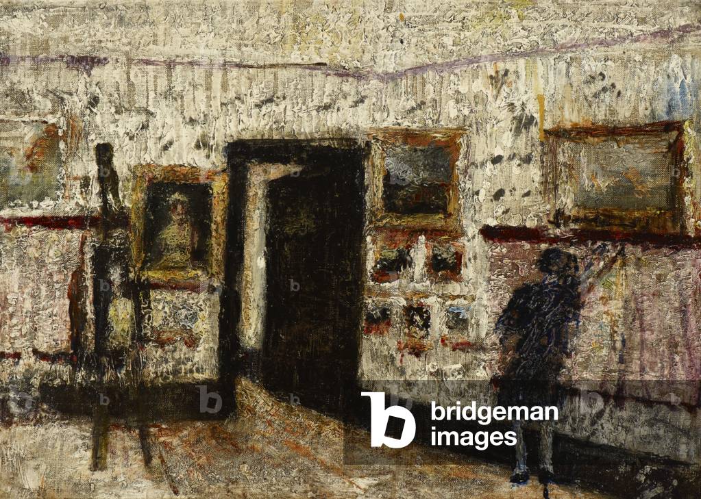 The Art Gallery (oil on canvas)