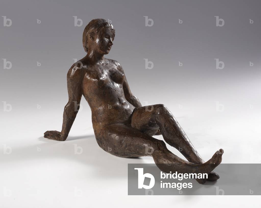 Reclining Female Nude (plaster)