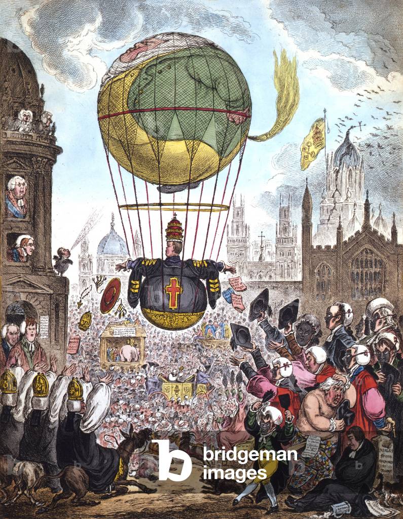 He Steers his Flight Aloft, incumbent on the dusky air that felt unusual weight., 1810 (etching)