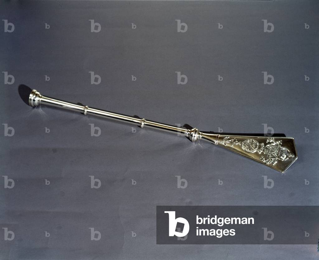 Admiralty oar, 14th-17th century (silver)