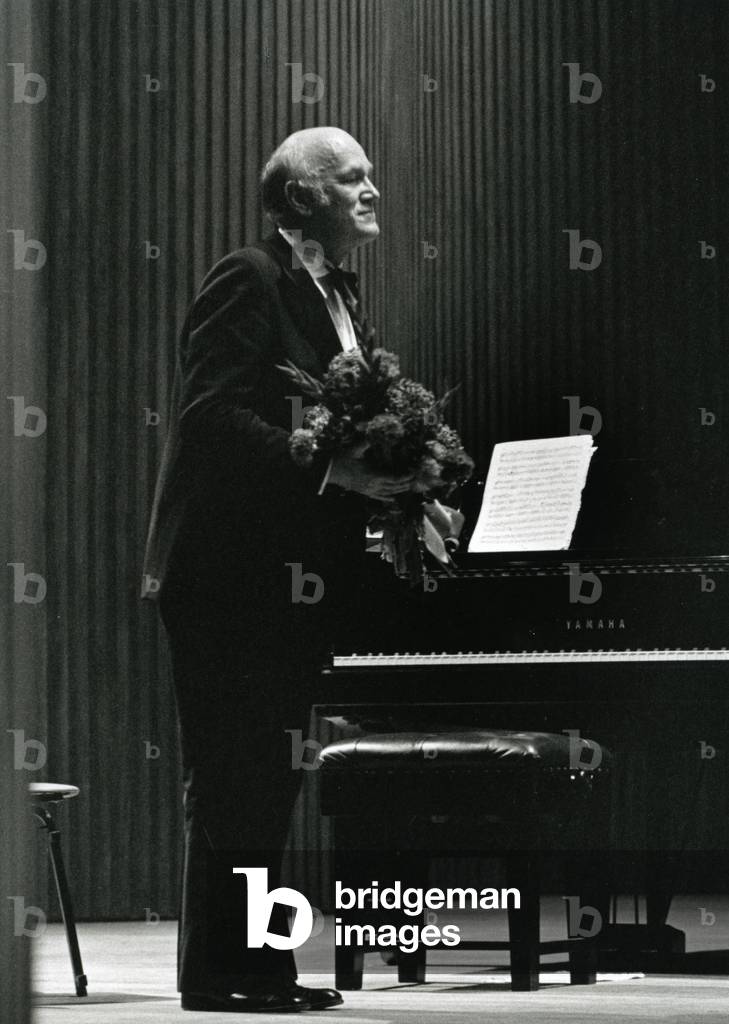 Betty Freeman with Markus Stenz and Brett Dean, 2000 (photo)